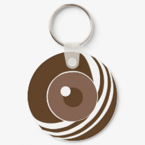 M.U.L Eye Logo Keychain