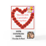 m, umi, w, HAPPY BIRTHDAY ABG SHARIN,I Love You... cards