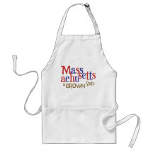 MA Brown State - Massachusetts' Sen. Scott Brown Apron