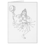 Ma-gÇig Labdrön Line Drawing [card]