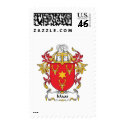 Maas Family Crest postage by coatsofarms Maas Family Crest postage