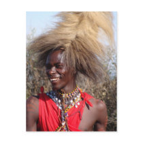 Maasai Warrior-1 Post Cards