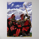 MAASAI WARRIORS posters