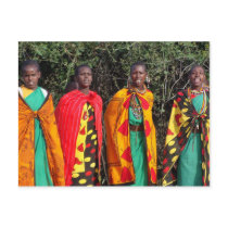 Maasai Women - 1 Post Cards