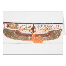Maat- Nefertari tomb Greeting Card