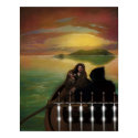 MAAT Tarot  6 of Swords  by Julie Cuccia-Watts posters