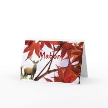 Mabon - Autumn Equinox Blessings cards by Singletree3 Mabon - Autumn Equinox Blessings cards