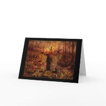 Mabon Blessings - Harvest Scarecrow Cards