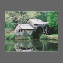 Mabry's Mill Postcard postcards