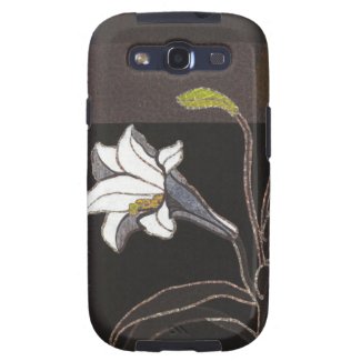 Mabuchi Toru Lilies ukiyo-e vintage fine art Galaxy SIII Case