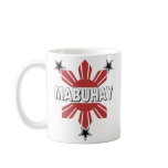 Mabuhay Filipino Sun and Star Mugs