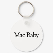 Mac Baby keychains by Coolkidstees Mac Baby keychains