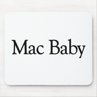 Mac Baby Mouse Pads by Coolkidstees