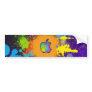 MAC paint splatter Bumper Sticker