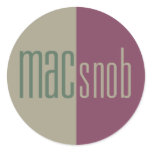 Mac Snob Sticker