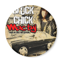 mac tyi Magnet by thugworld mac tyi Magnet