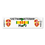 Mac V bumper sticker