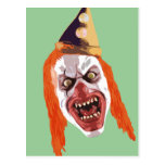 Macabre Clown Postcards