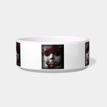 Macabre Living Dead Doll Cat Food Bowls