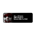 Macabre Living Dead Doll Custom Return Address Label