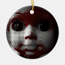 Macabre Living Dead Doll Ornament
