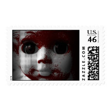 Macabre Living Dead Doll Stamp