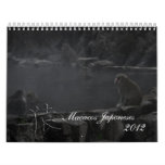 Macacos Japoneses Wall Calendars