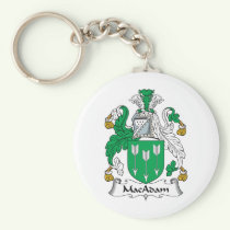 MacAdam Family Crest Keychain