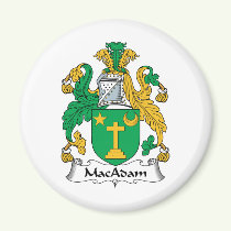MacAdam Family Crest Magnet