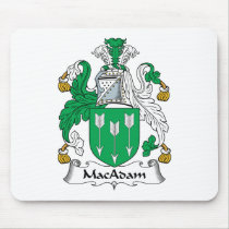 MacAdam Family Crest Mousepad