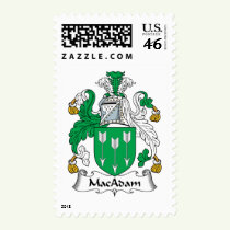 MacAdam Family Crest Stamps
