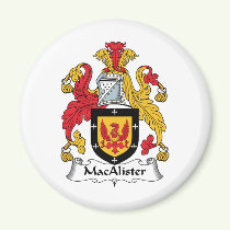 MacAlister Family Crest Magnet