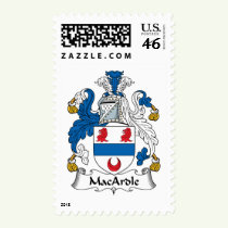 MacArdle Family Crest Stamps
