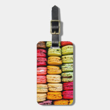 Macaron Luggage Tag