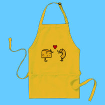 Macaroni and Cheese aprons
