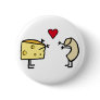 Macaroni and Cheese Pinback Button Macaroni and Cheese Pinback Button