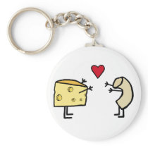 Macaroni and Cheese Keychain