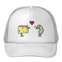 Macaroni and Cheese Mesh Hats