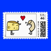 Macaroni and Cheese Stamp