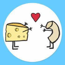 Macaroni and Cheese stickers