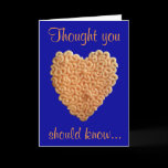 Macaroni & Cheese Love Card