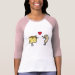 Ladies 3/4 Sleeve Raglan (Fitted)