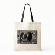 Macaroni Penguin - Pair At Nest Tote Bag