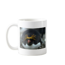 Macaroni Penguin Sitting On Egg Mug