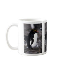 Macaroni Penguin Standing Erect Coffee Mug