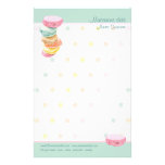 Macarons dots Stationery