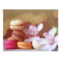 Macarons Postcard