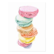 Macaroons Postcard