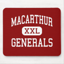 MacArthur - Generals - Middle - Berkeley Illinois Mouse Mats