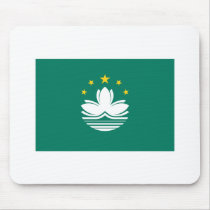 Macau FLAG International mousepads by flagshirt Macau FLAG International mousepads